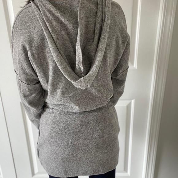 MELLOW - Heather Grey Hoodie - Picture 8 of 8